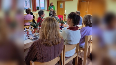 Andacht von Pfrin Carmen Riebl (Bild: Christina Ponader)