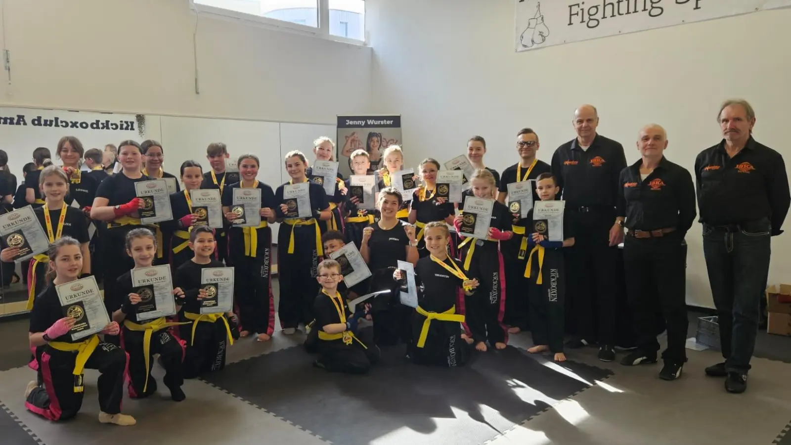 Gruppe 1 - Prüfungsteilnehmer (Bild: Tina Schindler)