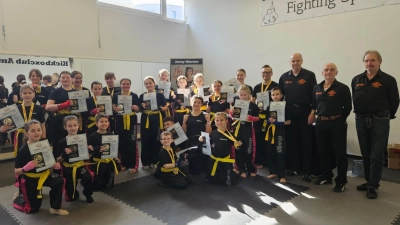 Gruppe 1 - Prüfungsteilnehmer (Bild: Tina Schindler)