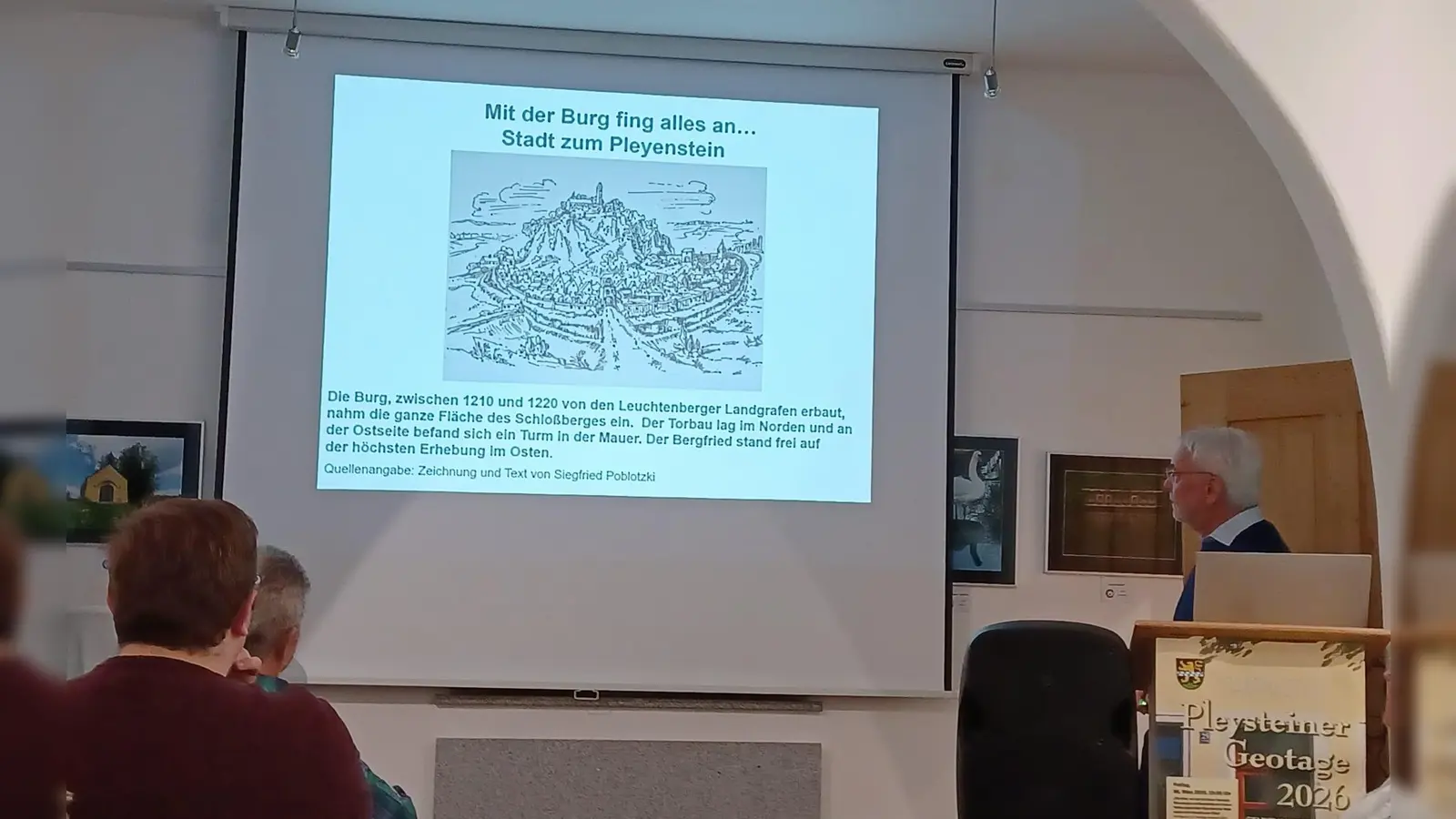 Referent Werner Reger (Bild: Annemarie Woppmann)