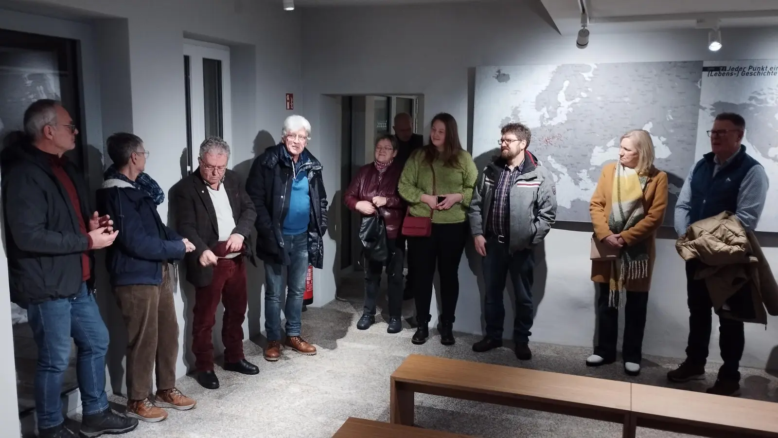 Führung durch das Museum Museum „Flucht – Vertreibung – Ankommen“ in Erbendorf (Bild: Florian Preisinger)