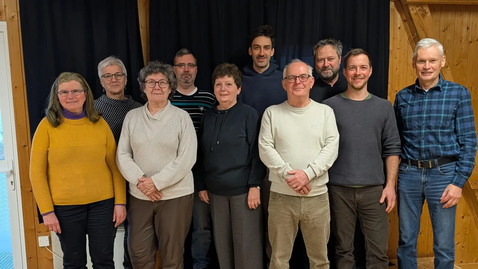 Die neue Vorstandschaft des Kulturverein Premberg:<br>Evi Wurdack, Rosi Pretzl, Gaby Strasser, Martin Wurdack jun, Claudia Schubert, Manu Egerer, 1. Vorstand Roland Spindler, Roland Pöppl, Jonas Spindler , Franz Pretzl<br> (Bild: Franz Pretzl)