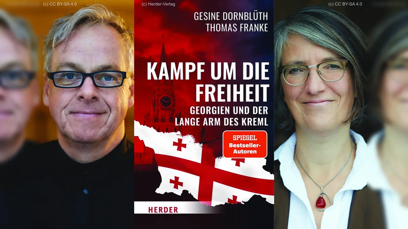 Die Spiegel-Bestseller-Autoren Gesine Dornblüth und Thomas Franke. (Bild: CC BY-SA 4.0 - wikimedia commons)