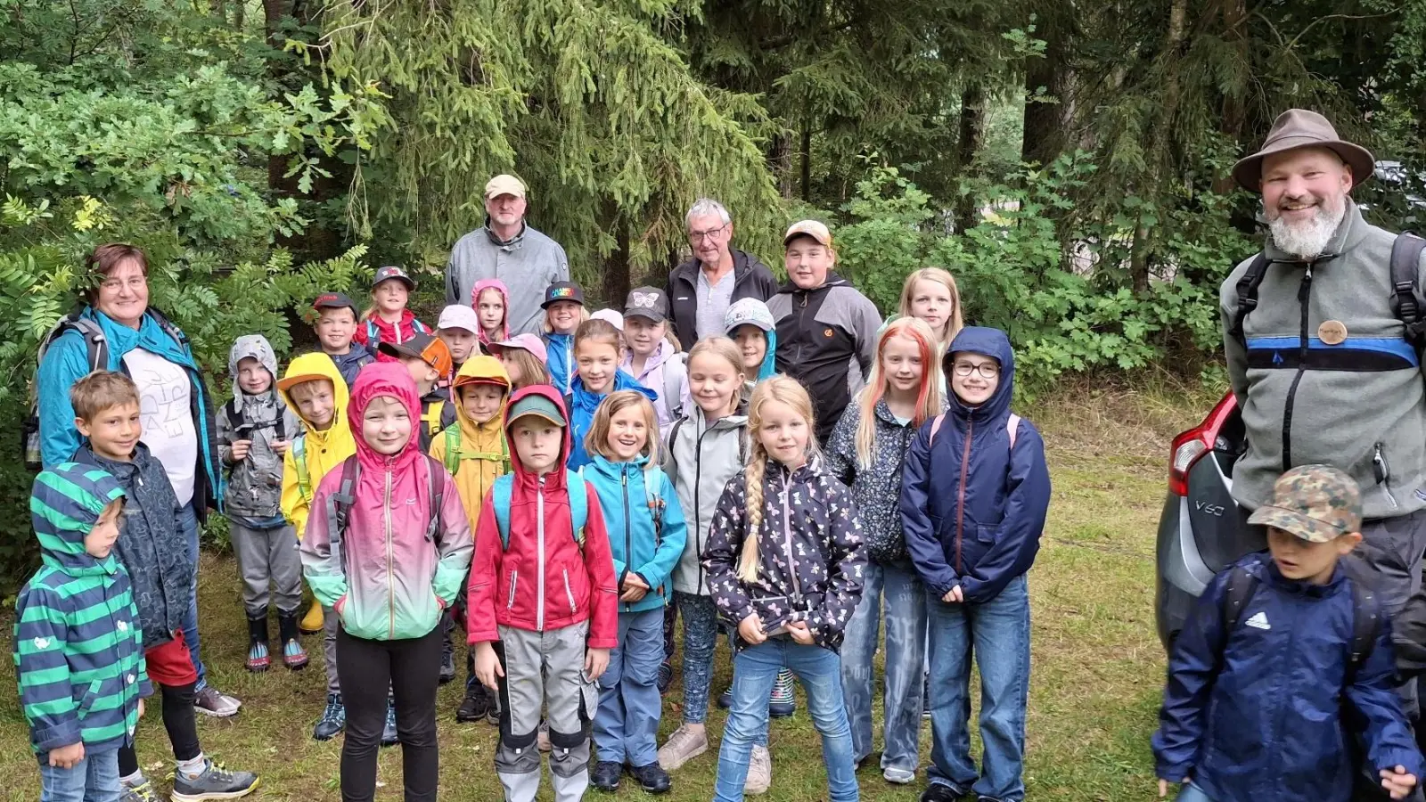 Teilnehmer am Ferienprogramm der Siedlergemeinschaft Plößberg.  (Bild: Elli Müller)