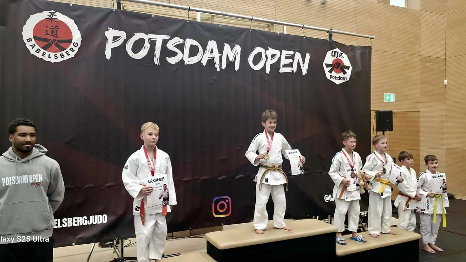 Siegerehrung Potsdam Open. (Bild: Wittmann)