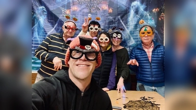 Von links: Otto Löb, Andrea Walberer, Silke Tanner, Werner Walberer, Hannes Spitaler. (Bild: Hannes Spitaler)