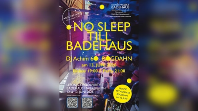 Party im Badehaus Maiersreuth - Samstag 13.6. <br>Hier gehts zu den Tickets -> QR-Code scannen und direkt bei OK Ticket landen. (Bild: Heinrike Helm)
