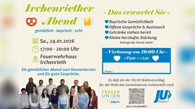 Plakat (Bild: FU/JU Irchenrieth)