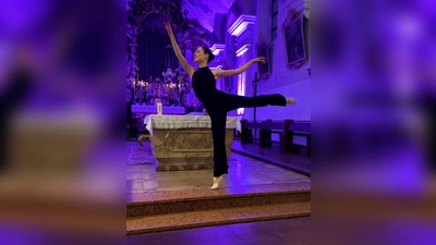 Die Tänzerin Marlene Götz wird am 29. März 2026 zum ersten Mal den musikalischen Teil gestalten. (Bild: Reinhard Fraunholz)