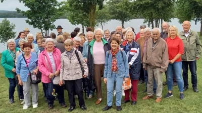 Der Murner See war Ausflugsziel der Senioren. (Bild: Maria Zangl)