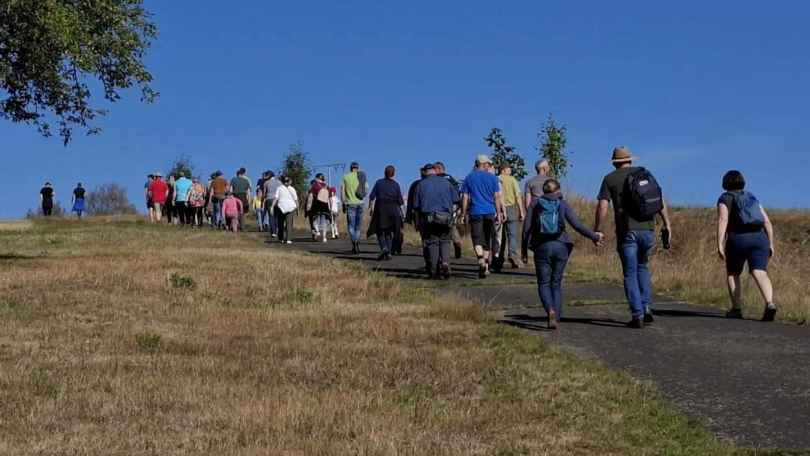 Wanderung durch die idyllische Landschaft der Marktgemeinde Kohlberg (Bild: Hanna Häring )