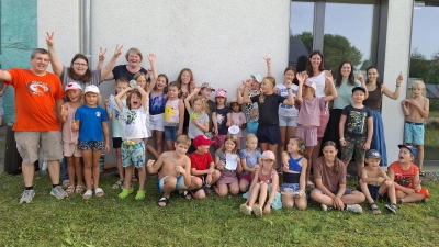 30 Kinder hatten sich zum Ferienprogramm angemeldet (Bild: Stefanie Luber)