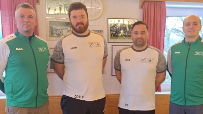 Von links Thorsten Trinkner, Florian Schaumberger, Kursad Yürümez, Tomasz Gajda. (Bild: Denise Heimerl)