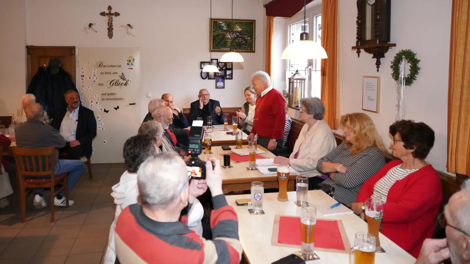 Bei der Jahreshauptversammlung des HAK blickt Vorsitzender Rudi Meißner auf ein erfolgreiches Jahre zurück. (Bild: Franz Völkl)