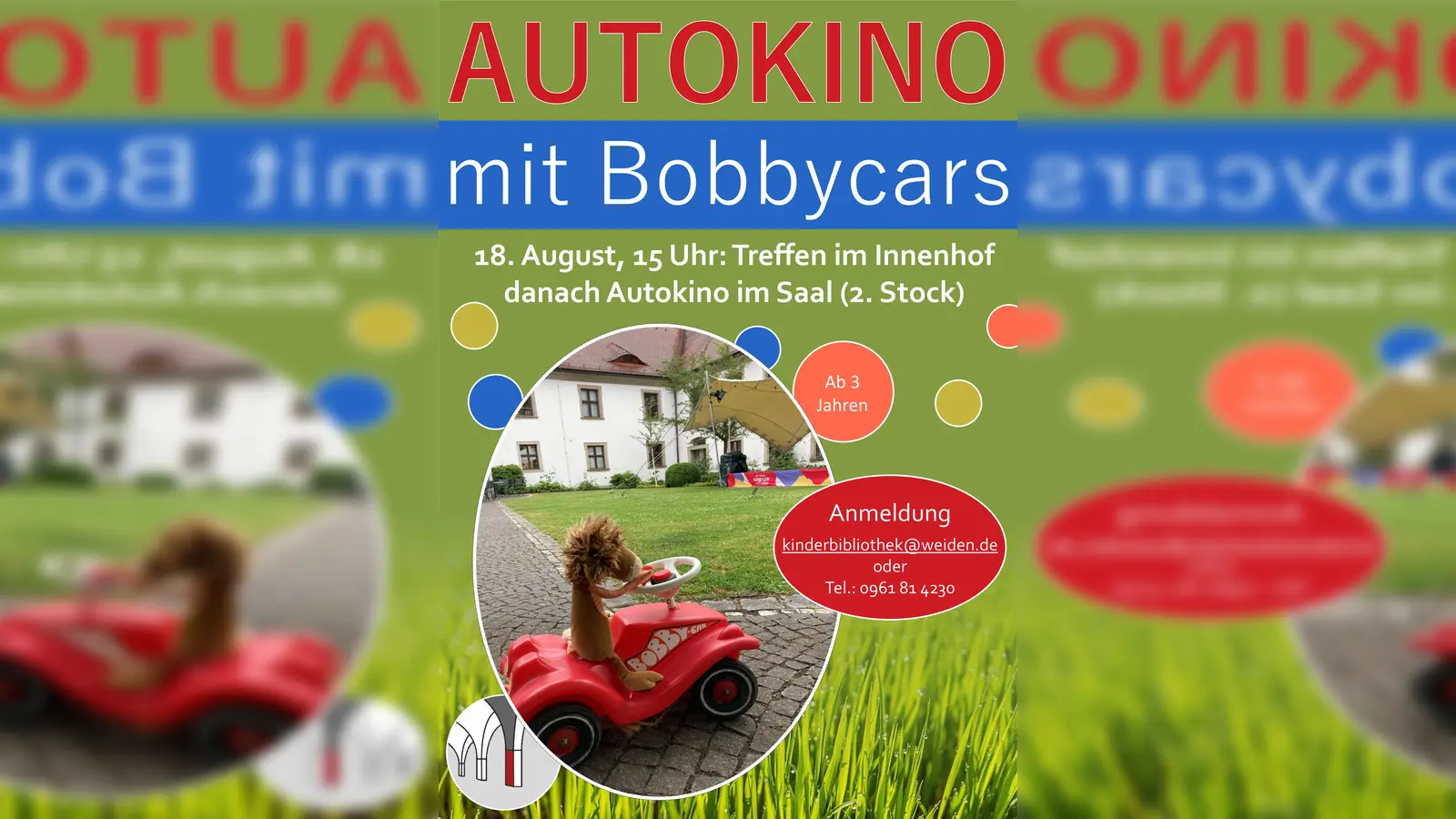 Autokino mit Bobby Cars (Bild: Theresa Fischer)