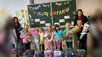 Schulstart in Friedenfels (Bild: Inge Dick)