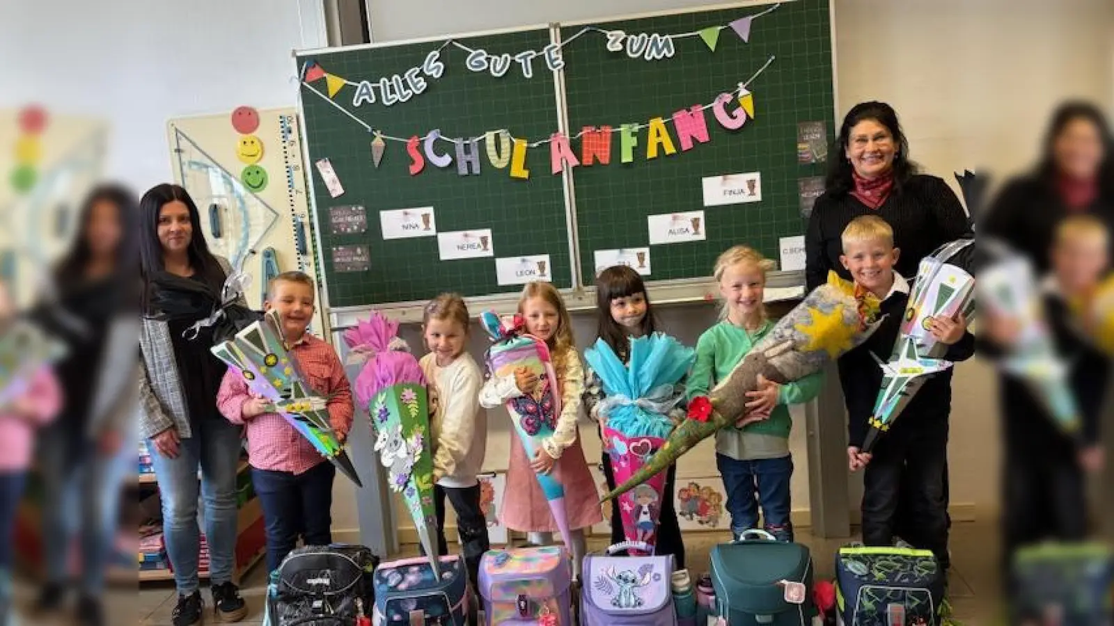 Schulstart in Friedenfels (Bild: Inge Dick)