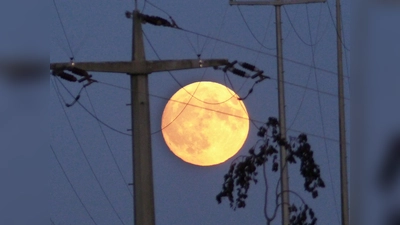 Mond scheint helle (Bild: Sieglinde Schärtl)