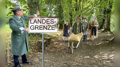 Impression von der Schmuggler-Spielszene (Bild: Janka Hannemann-Mathes)