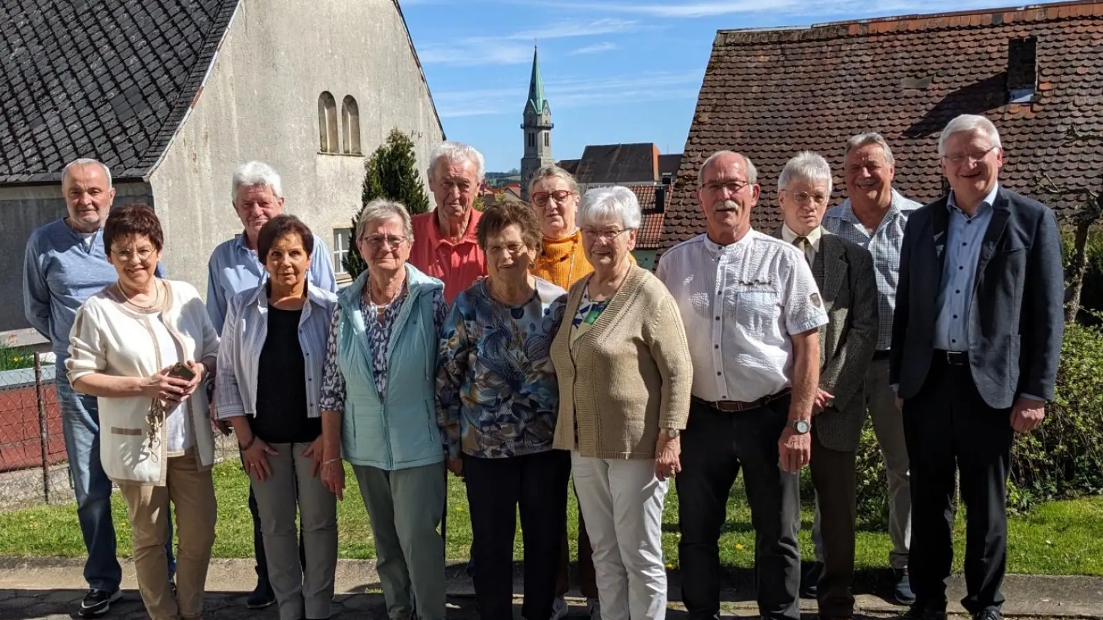 AWO Erbendorf die neue Vorstandschaft.  (Bild: Franz Bauer)