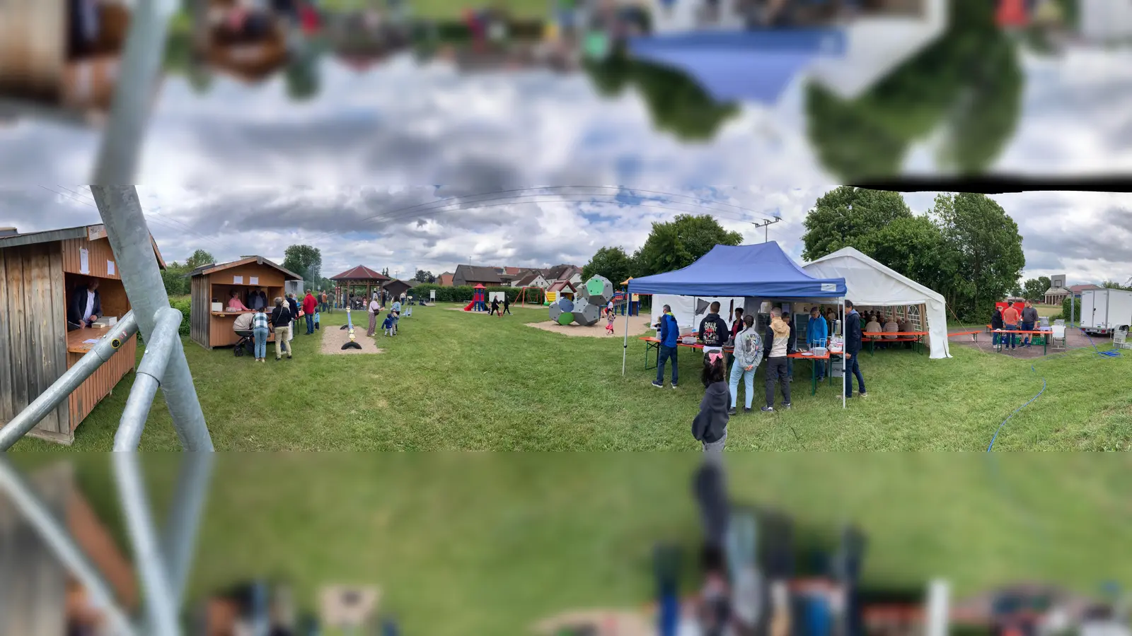 Sommerfest der Siedlergemeinschaft am Kinderspielplatz in Kaltenbrunn (Bild: Christian Seidl)