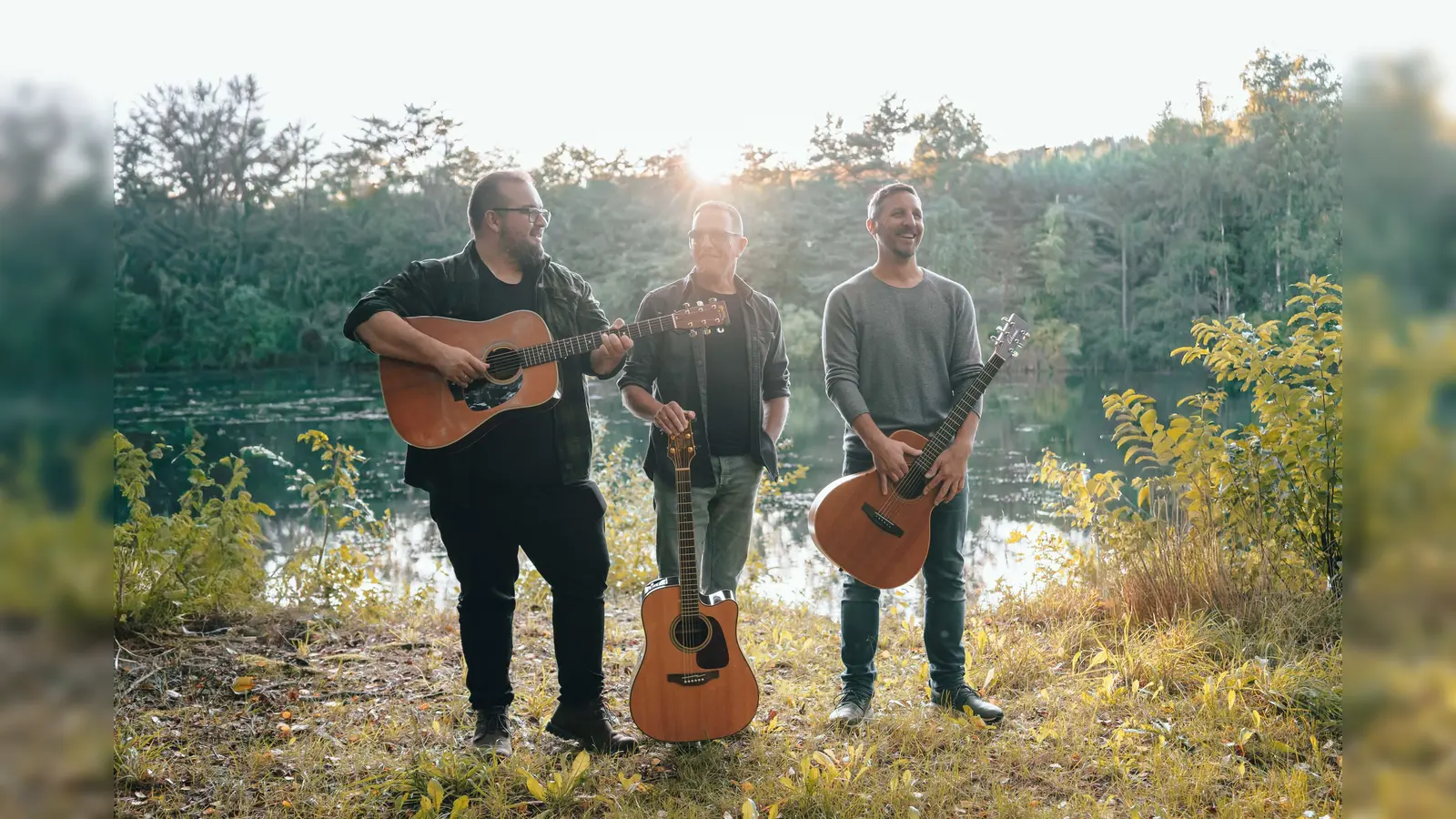 Die Musiker v.l. Thorsten Horn, Markus Schwarzbauer, Robert Bauer. (Bild: Marlena Haberkorn)