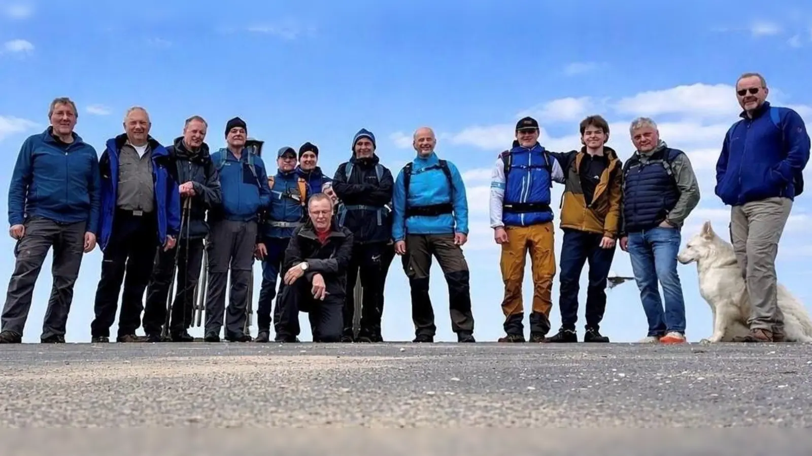 Die Wallfahrergruppe der Gemeinschaft St. Georg (Bild: Armin Kraus)