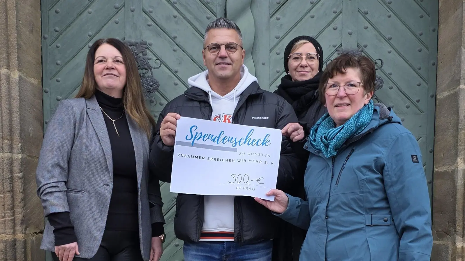 V.l.n.r. Sandra Edl, Andreas Hruschka, Melanie Reis, Elisabeth Nickl. (Bild: Marc Braun)