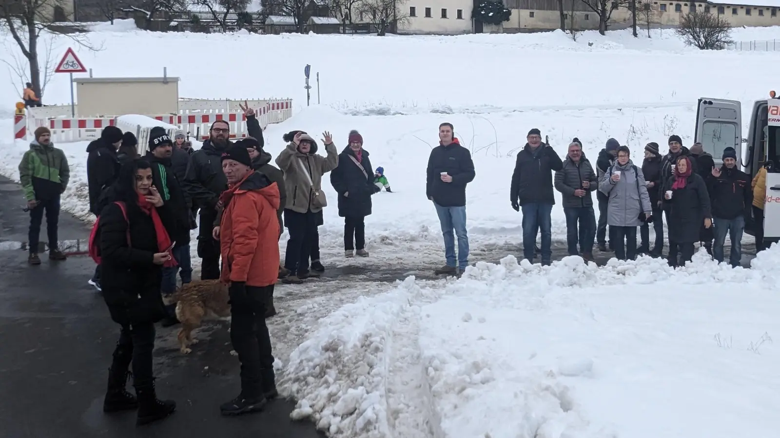 Brotzeitstation Fichtelnaabbrücke Inglashof/Plärn. (Bild: Franz Bauer)