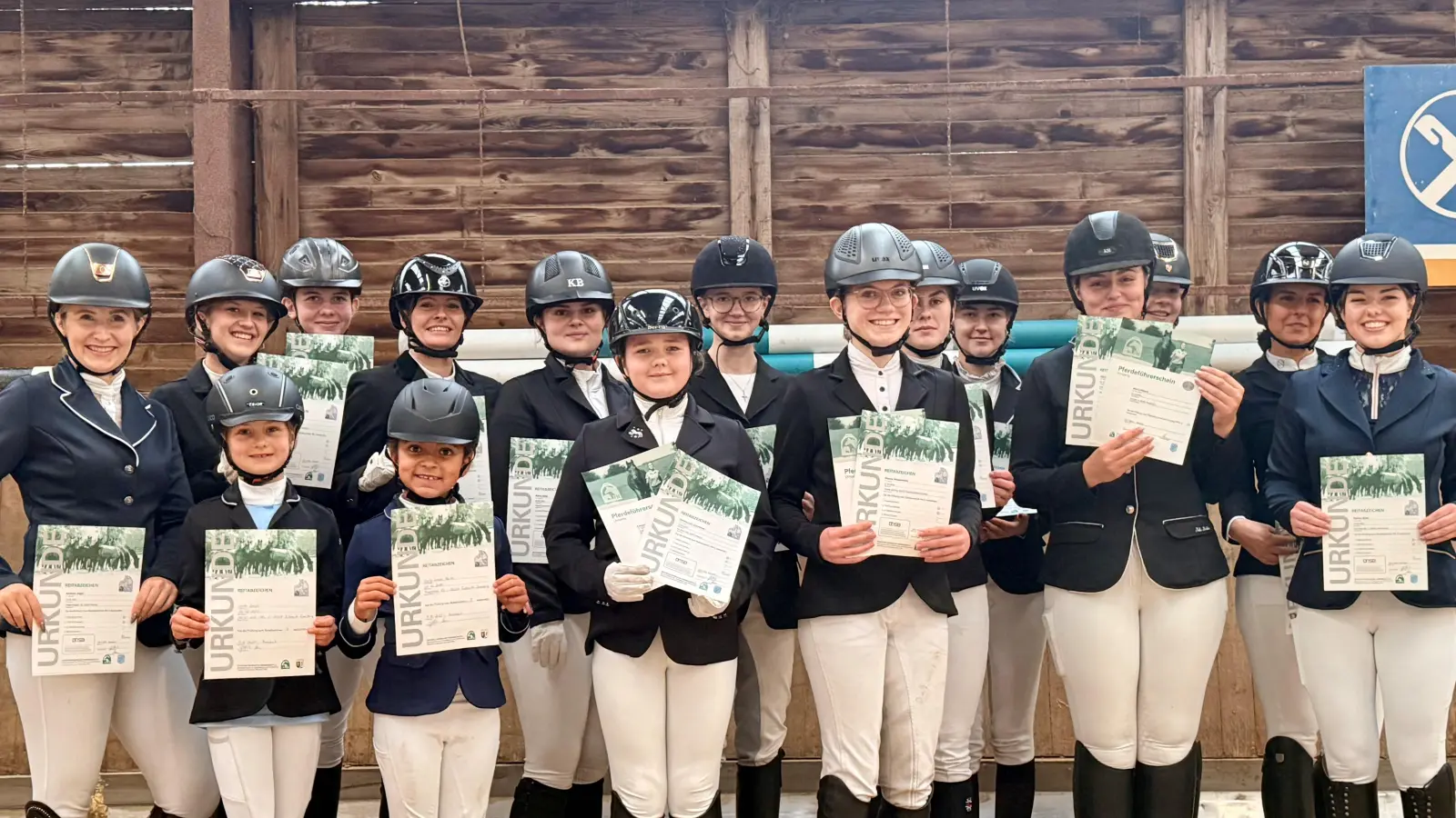 Die erfolgreichen Teilnehmer. (Bild: Stefanie Greve)