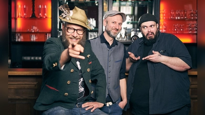 D’Bavaresi – Drei wuide unterwegs im Foyer Kemnath (Bild: Manuel Ringlstetter)