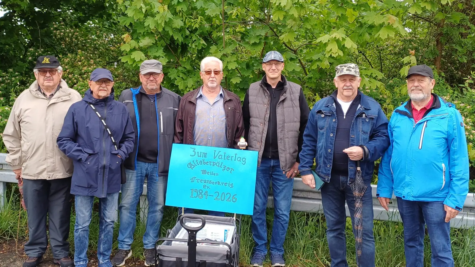 Vatertagswanderung des AOF Weiden. (Bild: Edmund Flenz)