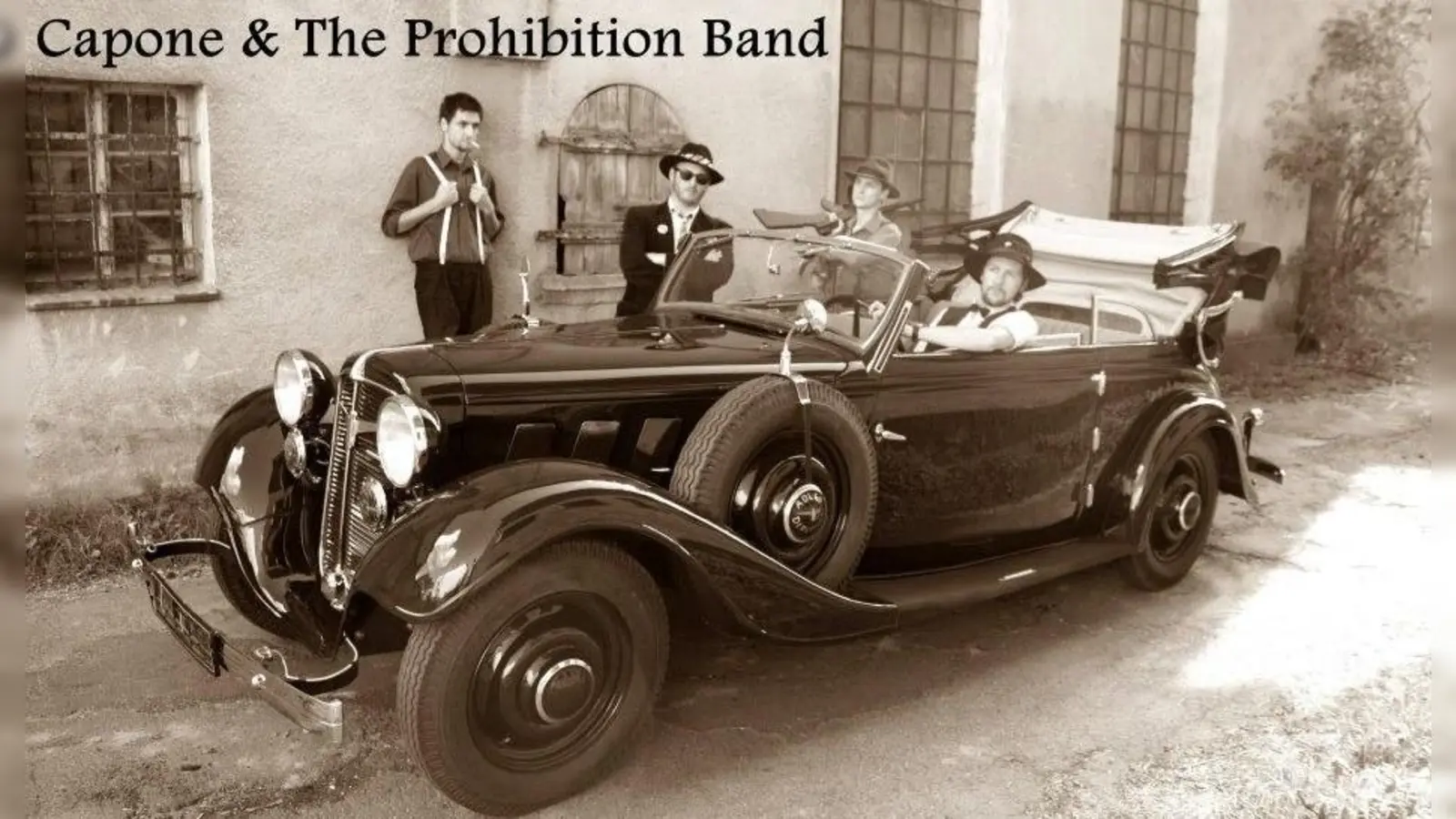 Capone &amp; The Prohibition Band spielt am Freitag, 2. Oktober, im Kulturbahnhof Parapluie. (Bild: Thomas Nickl)