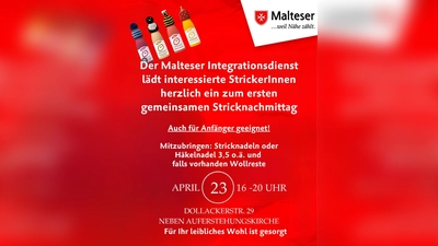 Einladung zum Stricknachmittag.<br> (Bild: Astrid Knab)