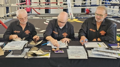 Die ISKA Prüfer, Martin Dietl, Dieter Bachhuber und Kurt Karl (Bild: Jenny Wurster)