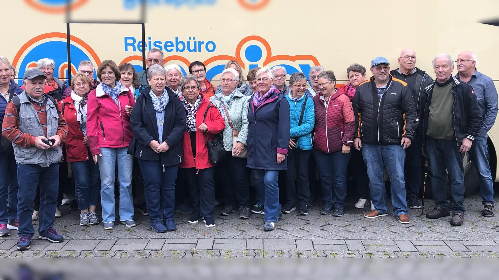 Die Reisegruppe der „Stachusgrunzer“ Windischeschenbach  (Bild: Rosi Sammet)