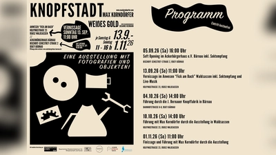 Ausstellung Bärnau &amp; Waldsassen: Knopfstadt / Weißes Gold - Fotografien und Objekte - Max Korndörfer und Susanne Neumann. (Bild: Max Korndörfer)