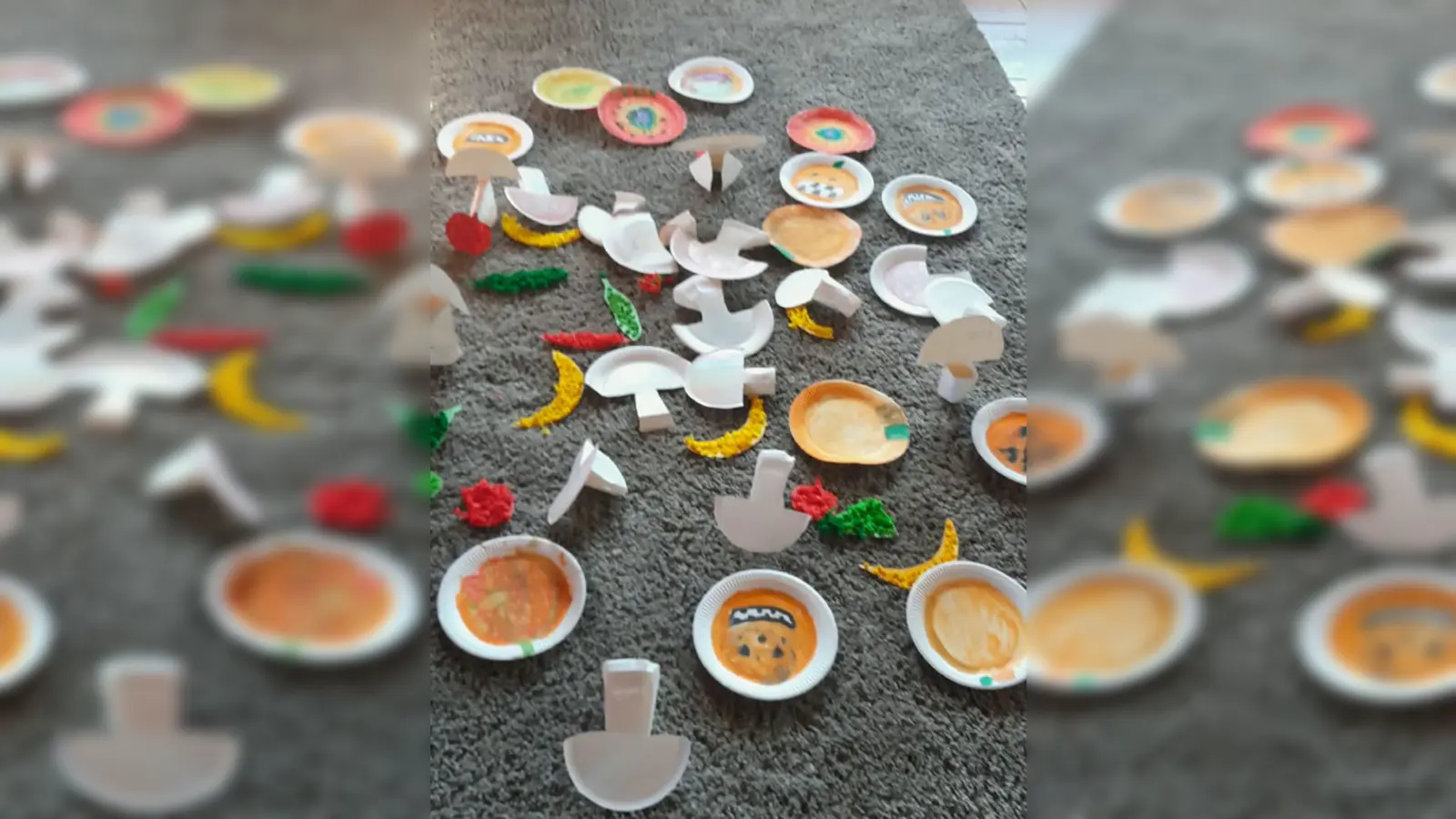 Erstaunlich wie wunderbar und fast echt die Kinder unter Anleitung die „Gaben“ bastelten. (Bild: Maria Schatz)