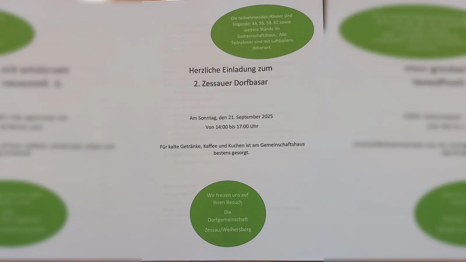 Dorfbasar Zessau 2025 (Bild: Kerstin Fischer)