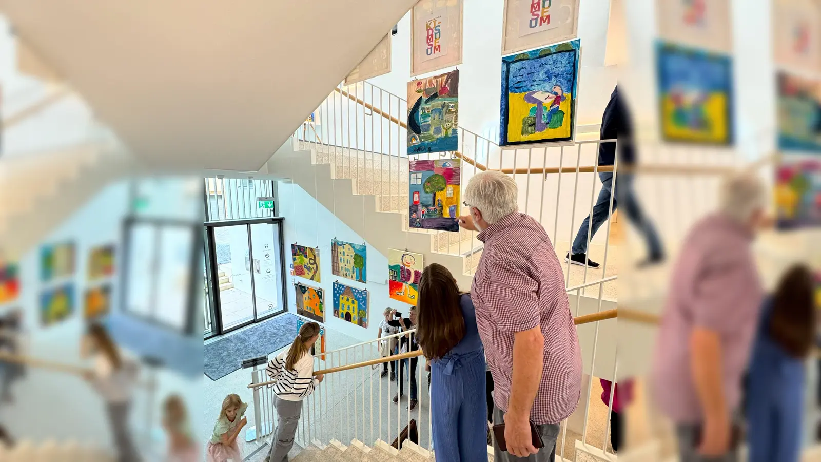 Ausstellung im Bürgerhaus in Kemnath. (Bild: Nina Lang)
