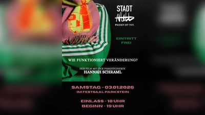 Einladung zur Filmvorführung „Stadt Null”. (Bild: Sonja Reichold)