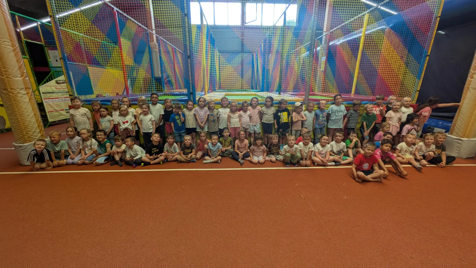 Viel Spaß hatten die Waldthurner und Hostauer Kinder bei ihrem gemeinsamen Ausflug ins MegaFun (Bild: Carina Bauer)