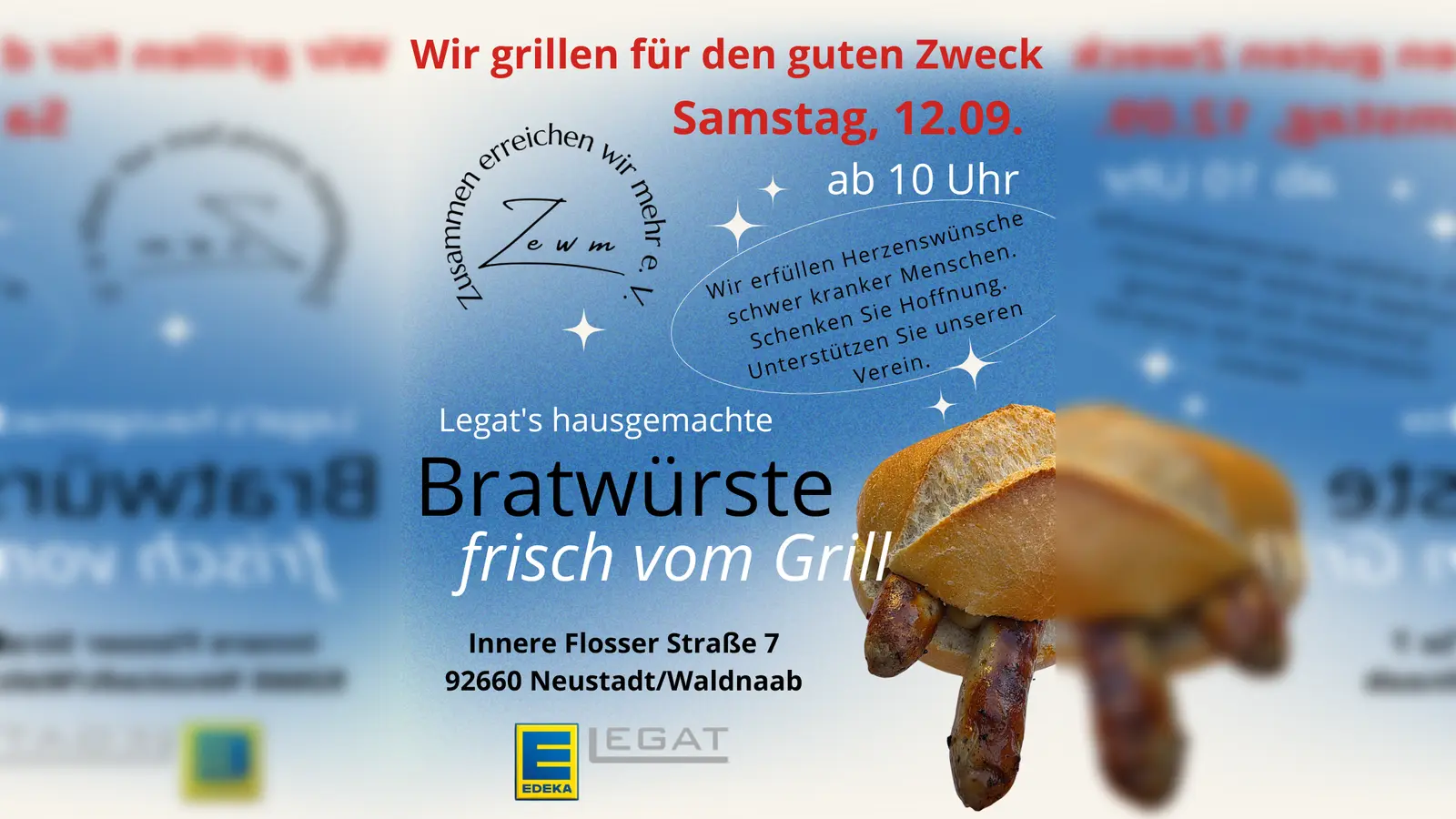 Bratwurst-Grillaktion für den guten Zweck (Bild: Andreas Hruschka)