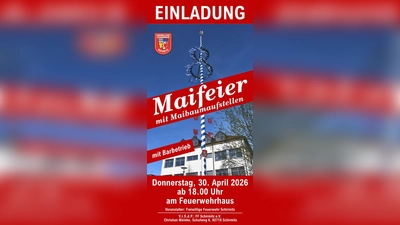 Flyer für das Maibaumfest (Bild: Christian Meinke)
