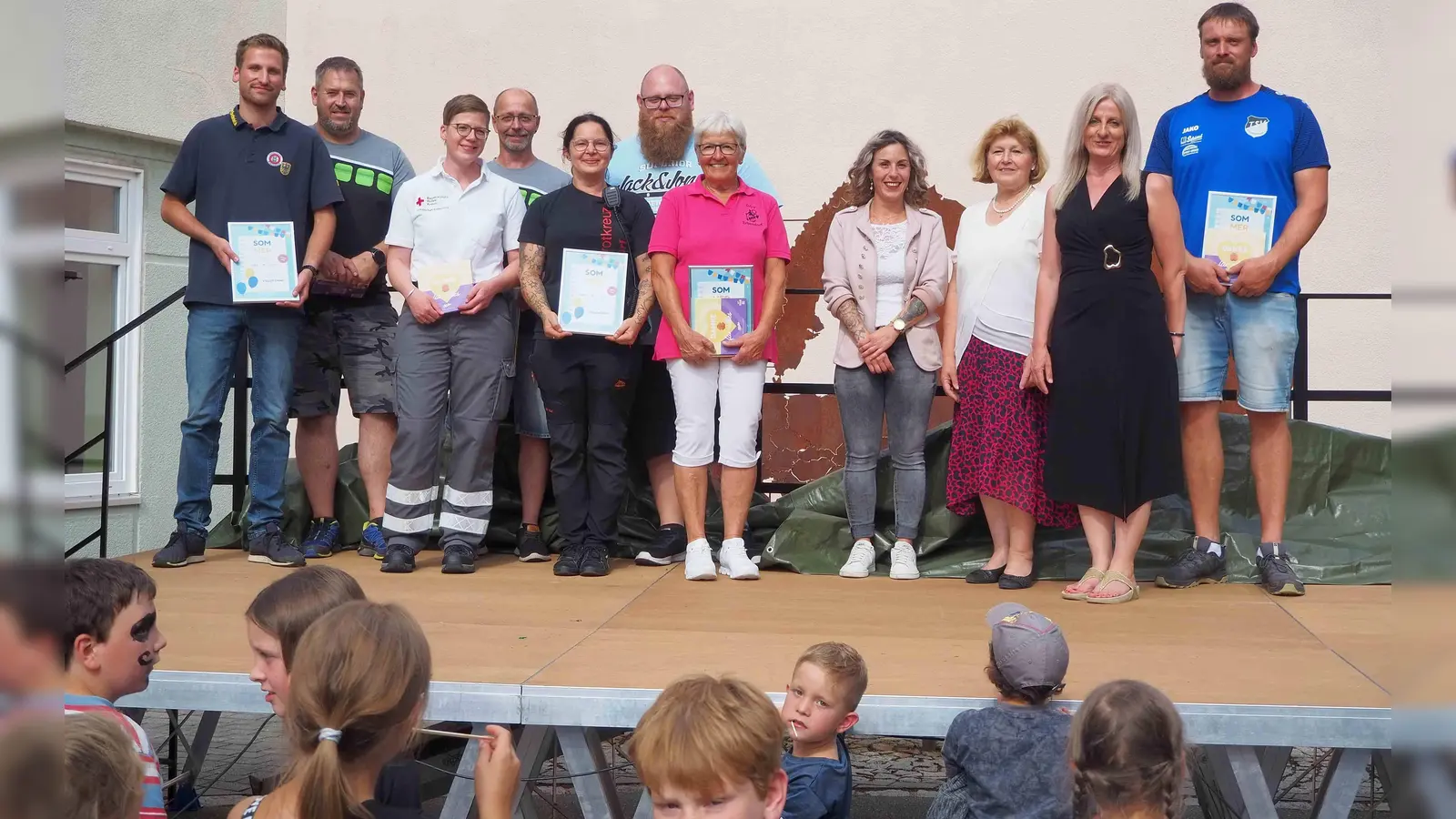 Sommerfest 2025 - Dank von Schulleitung und Elternbeirat an die Vereine (Bild: Sabine Graser)