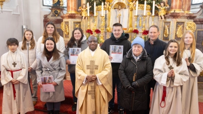 Verabschiedung der Ministranten und Lektorin in der Pfarrei St. Martin Griesbach. (Bild: Fotostudio Hummer)