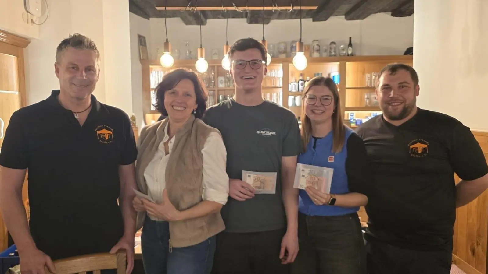 Gerhard Bauer, Maria Hösl Platz 3, Tobias Obendorfer Platz 1, Corinna Weinhart Platz 2, Christoph Scharf (Bild: Christoph Scharf)