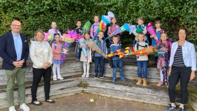 Einschulung Grundschule Schwarzhofen (Bild: Laura Brandl)