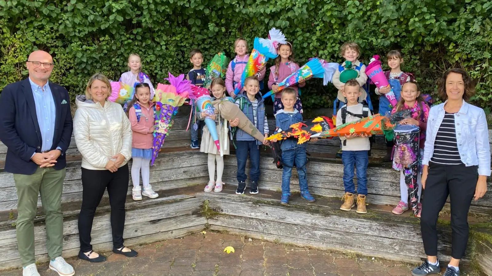 Einschulung Grundschule Schwarzhofen (Bild: Laura Brandl)