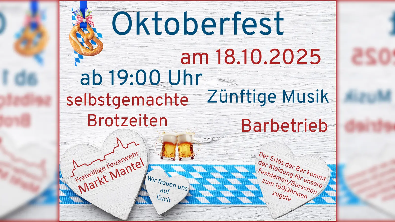 Einladung zum Oktoberfest (Bild: Anita Günther)
